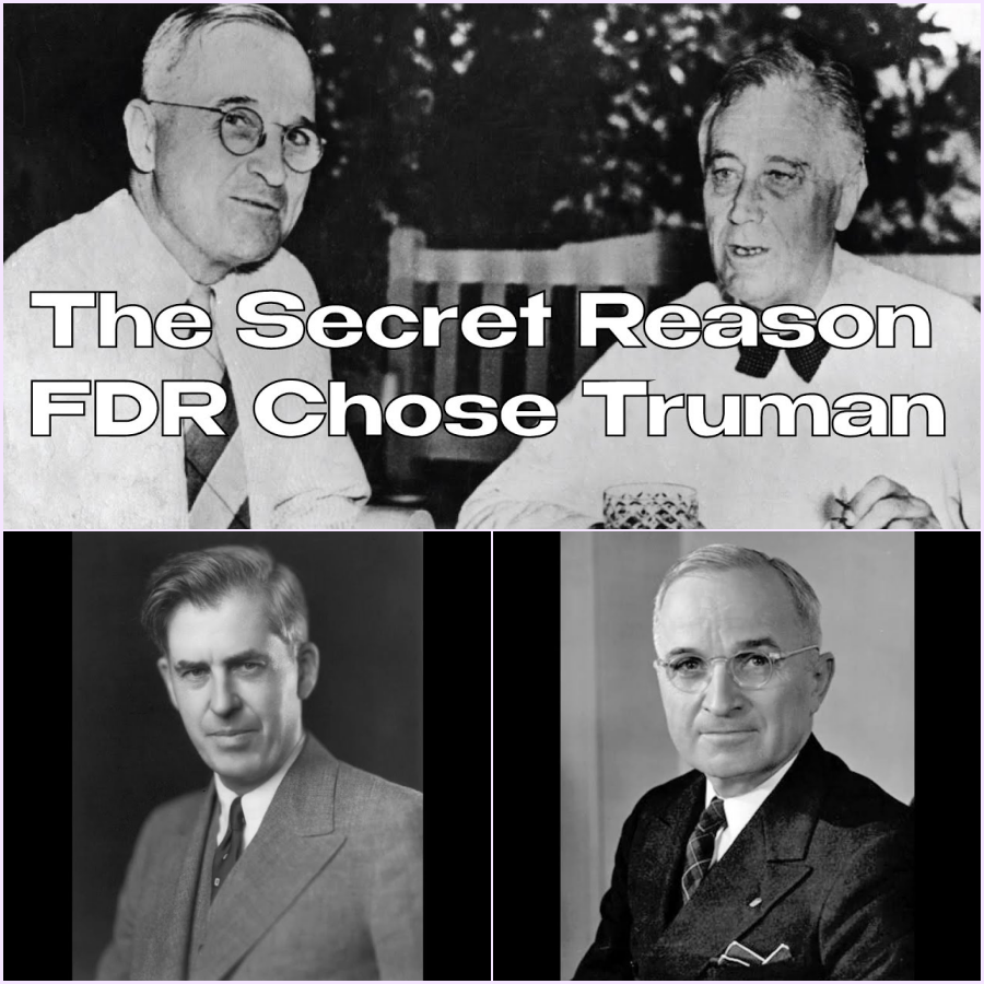 Why Roosevelt Chose Truman as Vice President 82 Days Before He Died