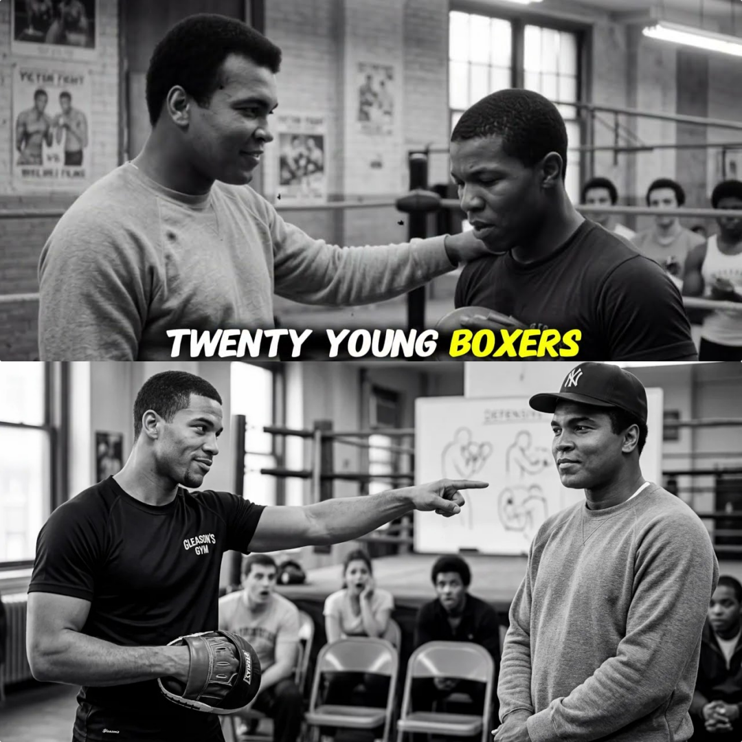 Boxing Coach Challenged ‘Man in Back’ to Demonstrate—It Was Muhammad Ali JJ