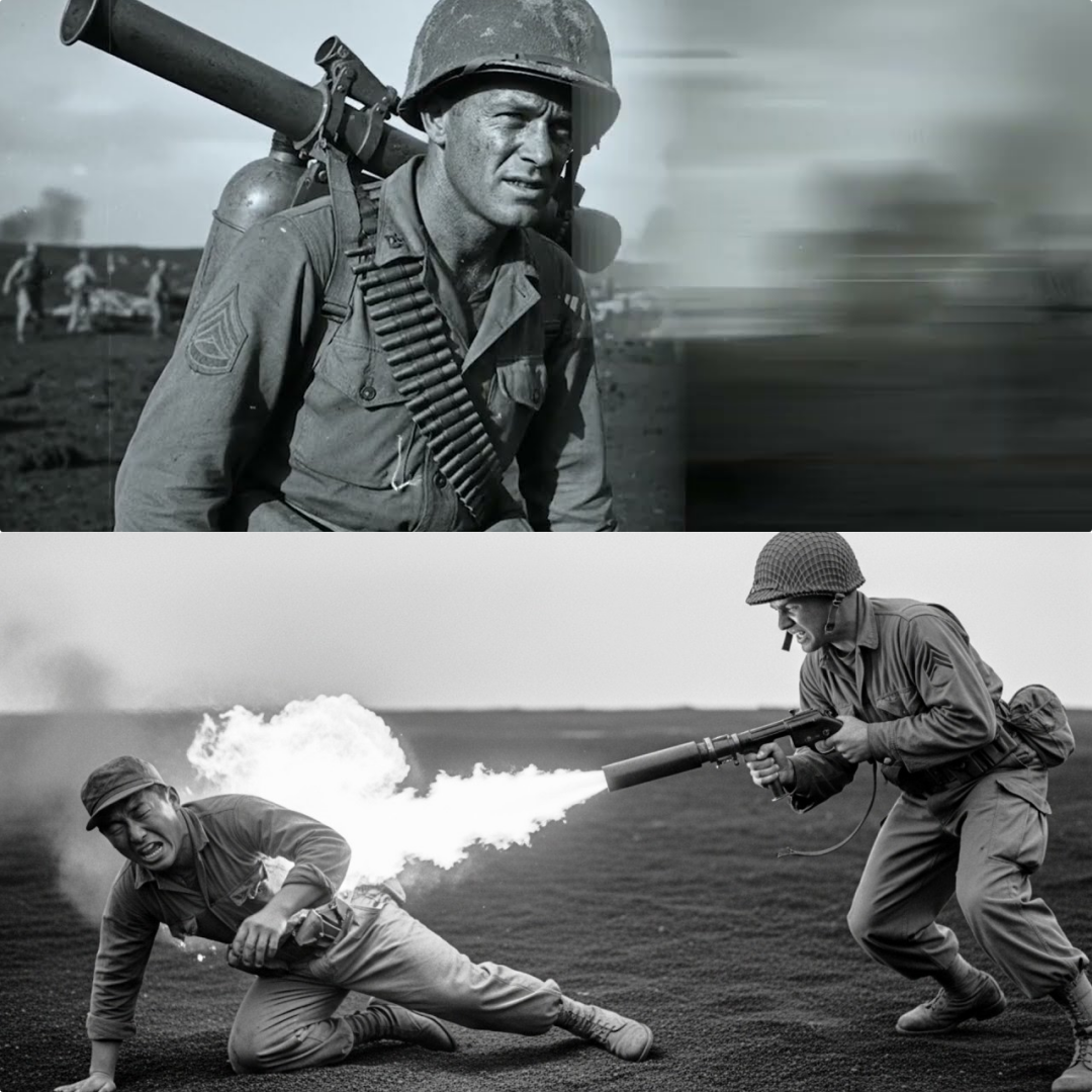 When 3 Japanese Charged This American With Bayonets — He Burned Them All in 7 Seconds JJ