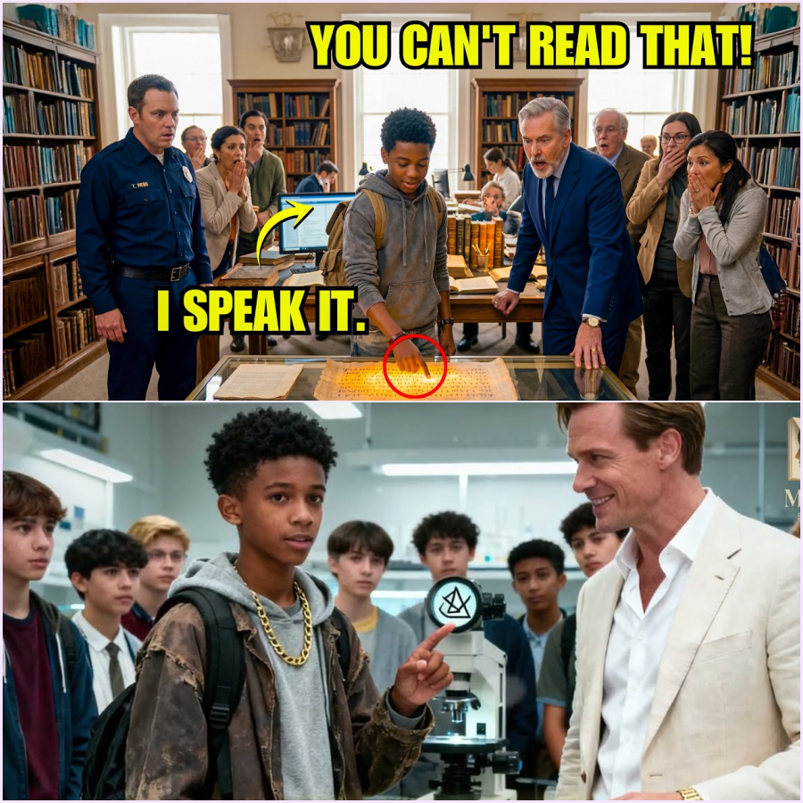 Nobody Could Translate Ancient Contract — Until Black Homeless Boy Spoke It Fluently in Seconds