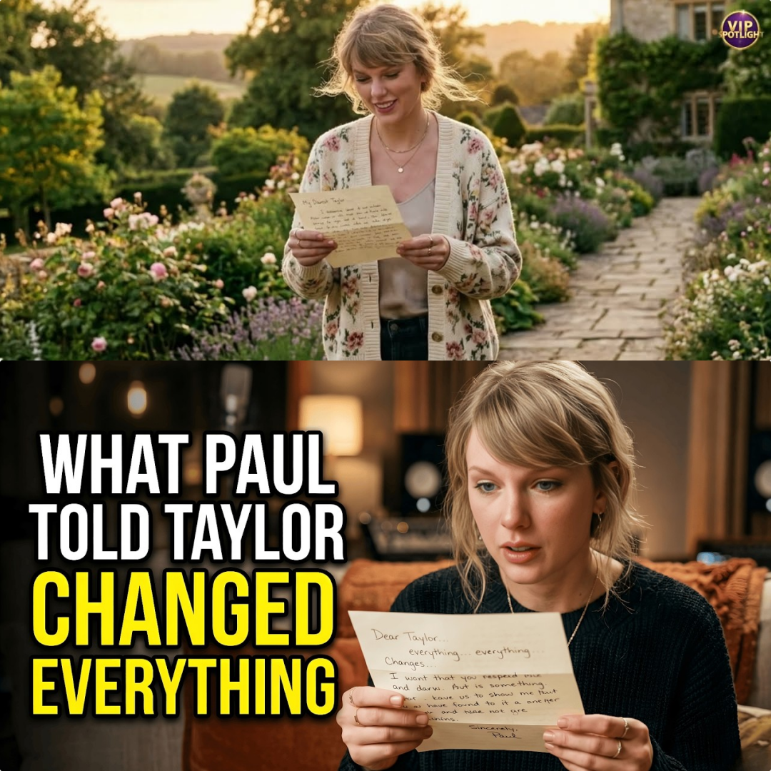 At Her Lowest, Taylor Swift Got a Handwritten Letter From Paul McCartney JJ