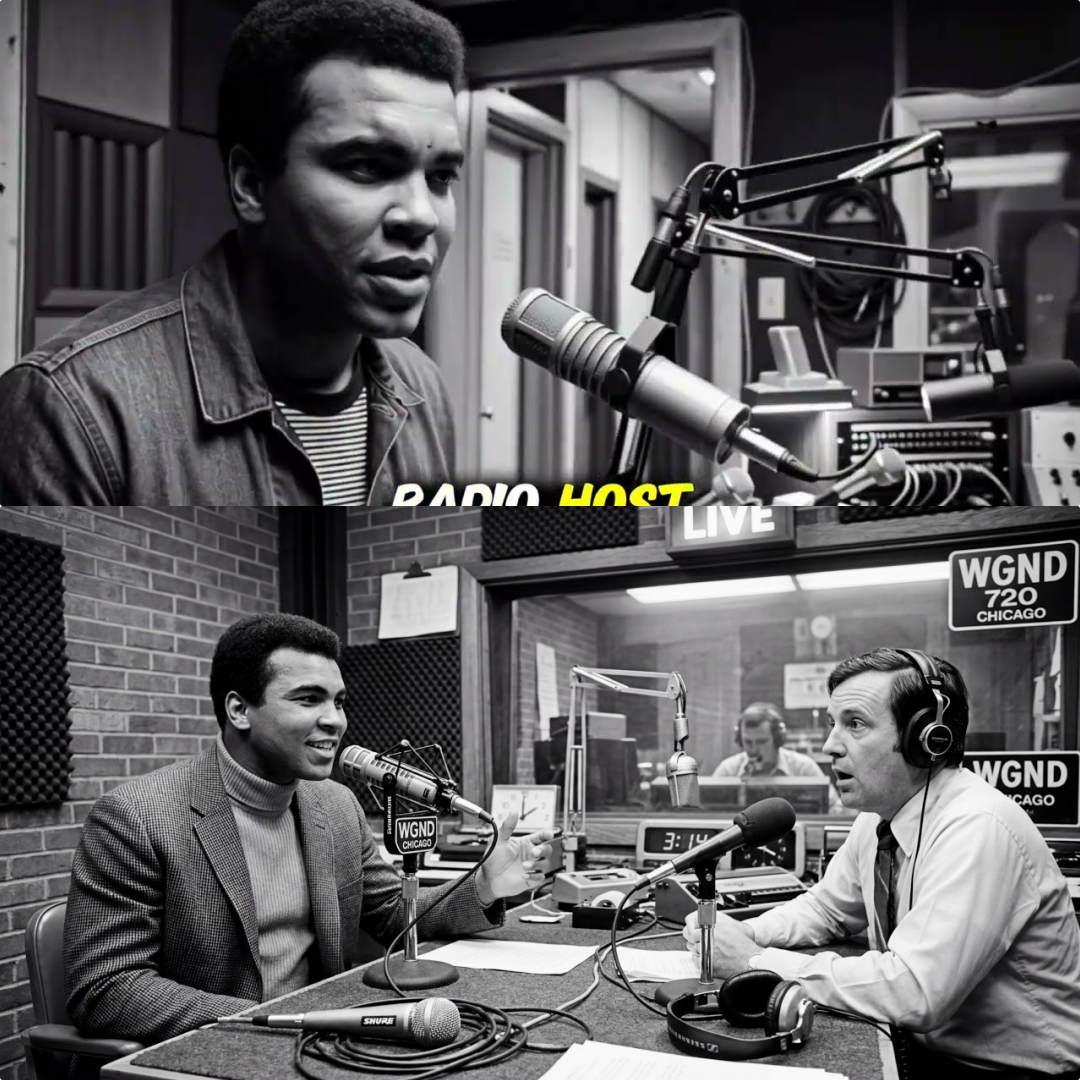 Chicago Radio Host Challenged Caller to Prove Poetry Skills — Muhammad Ali Showed Up JJ