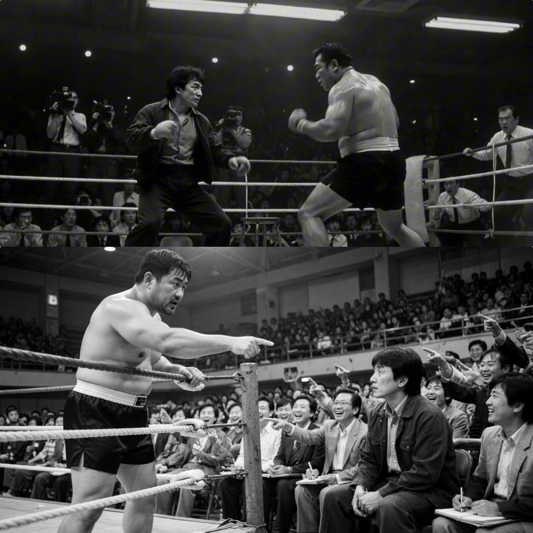 Undefeated Korean Kickboxing Champion Picked Jackie Chan — Then the Crowd Booed Him JJ