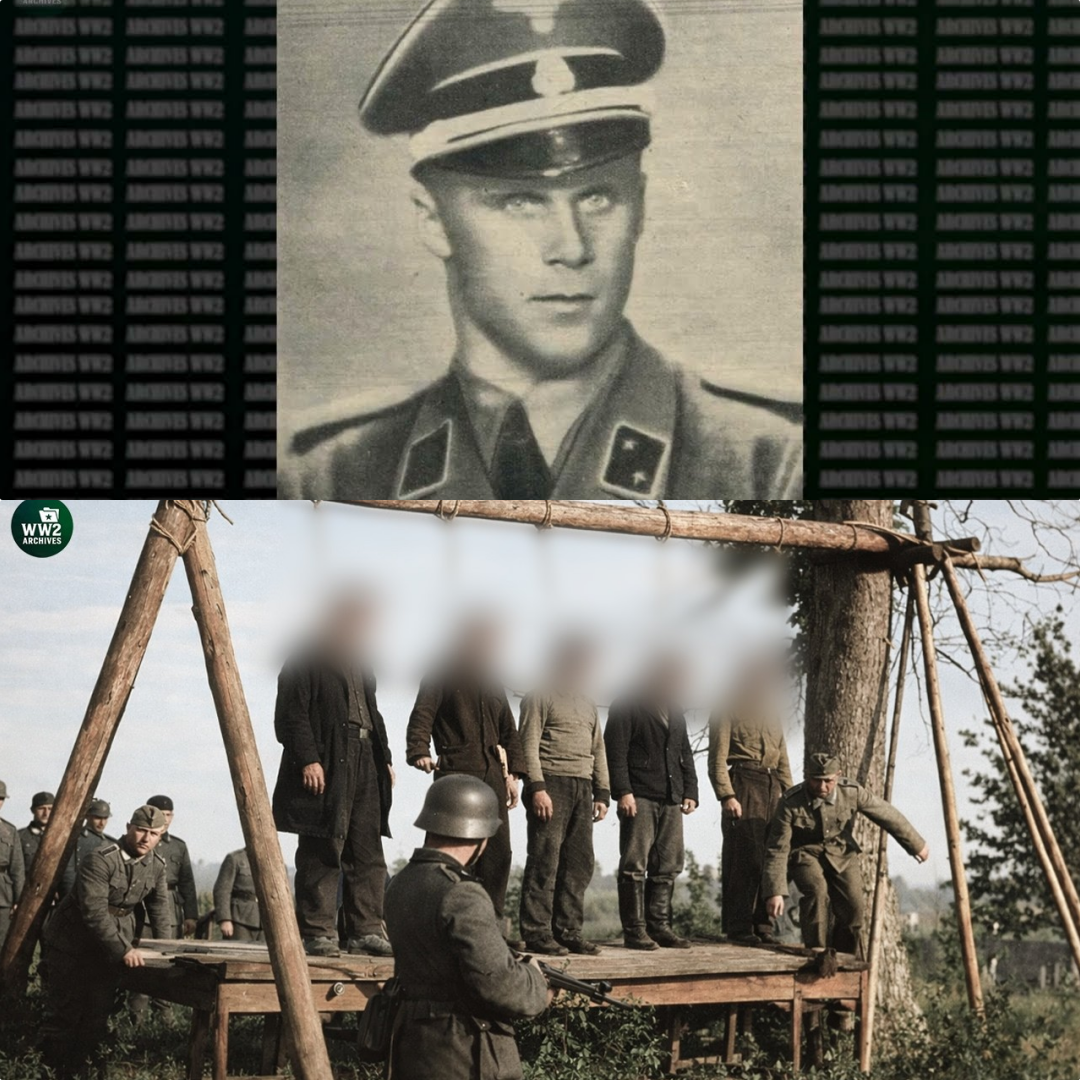 Execution of Nazis who Raped, Stripped Naked and Burn Alive 70,000 in Latvia: Arājs Kommando JJ