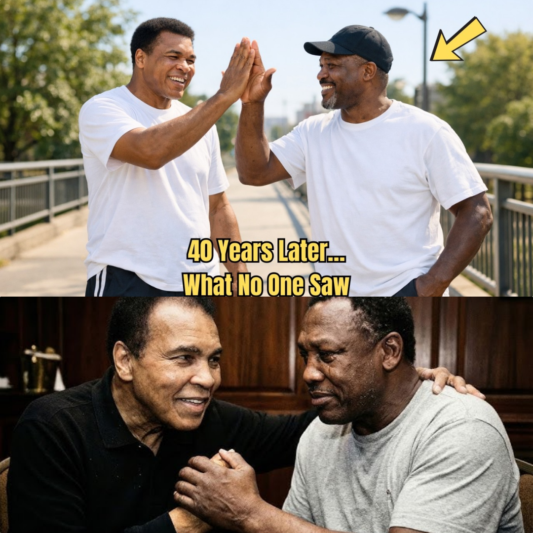 “Muhammad Ali and Joe Frazier’s Heartwarming Reunion After 40 Years — What No One Saw” JJ