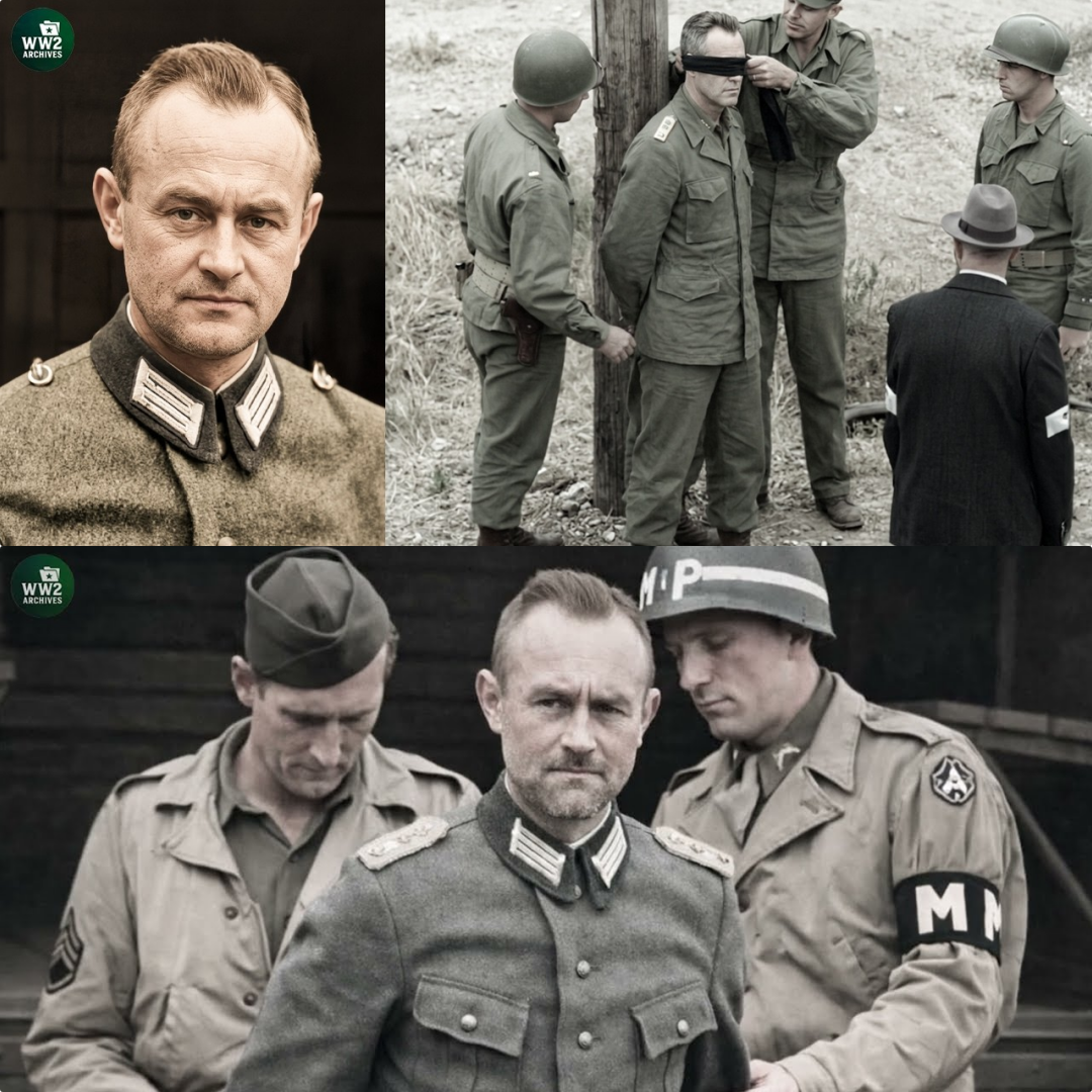Shot Instead of Hanged – Execution of First Nazi Captain Executed by the U.S. Army: Curt Bruns JJ