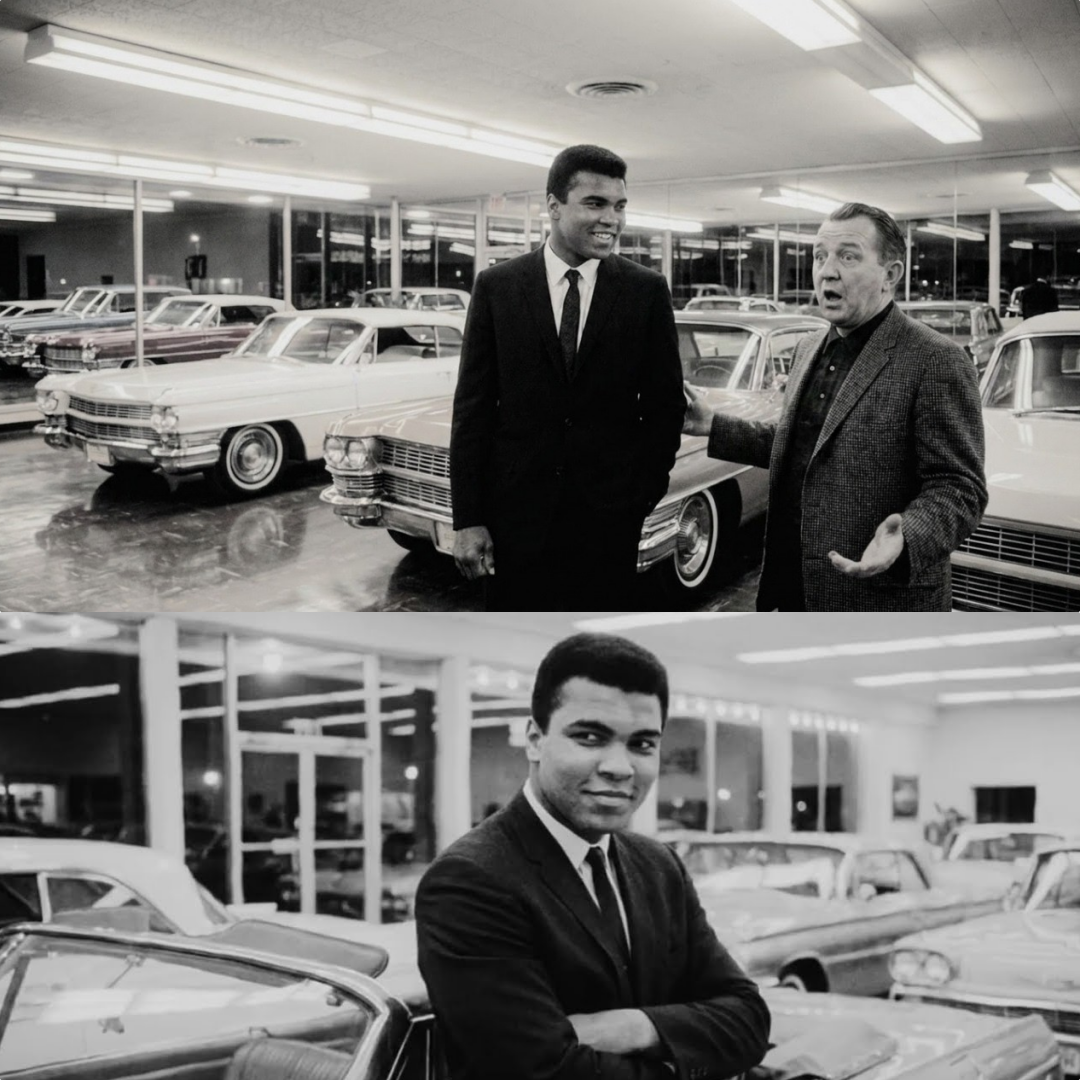 Salesman Told Ali “These Cars Are for Professionals” — He Bought 5, One for Each of His Crew JJ