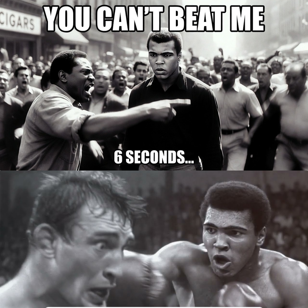 You Can’t Beat Me” — He Told Muhammad Ali… 6 Seconds Later JJ
