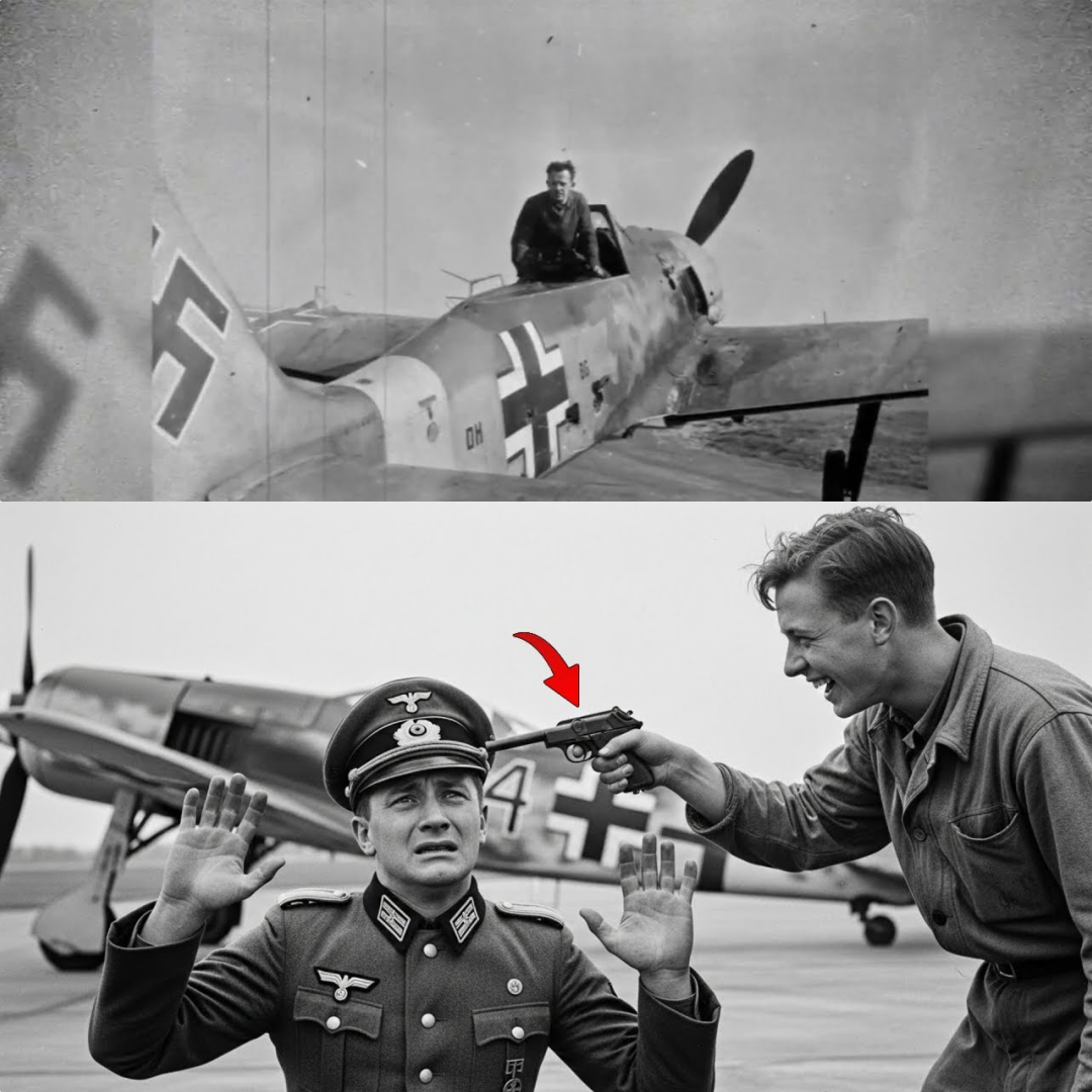 When This American POW Stole a German Fighter to Escape — His Own Side Almost Shot Him Down JJ