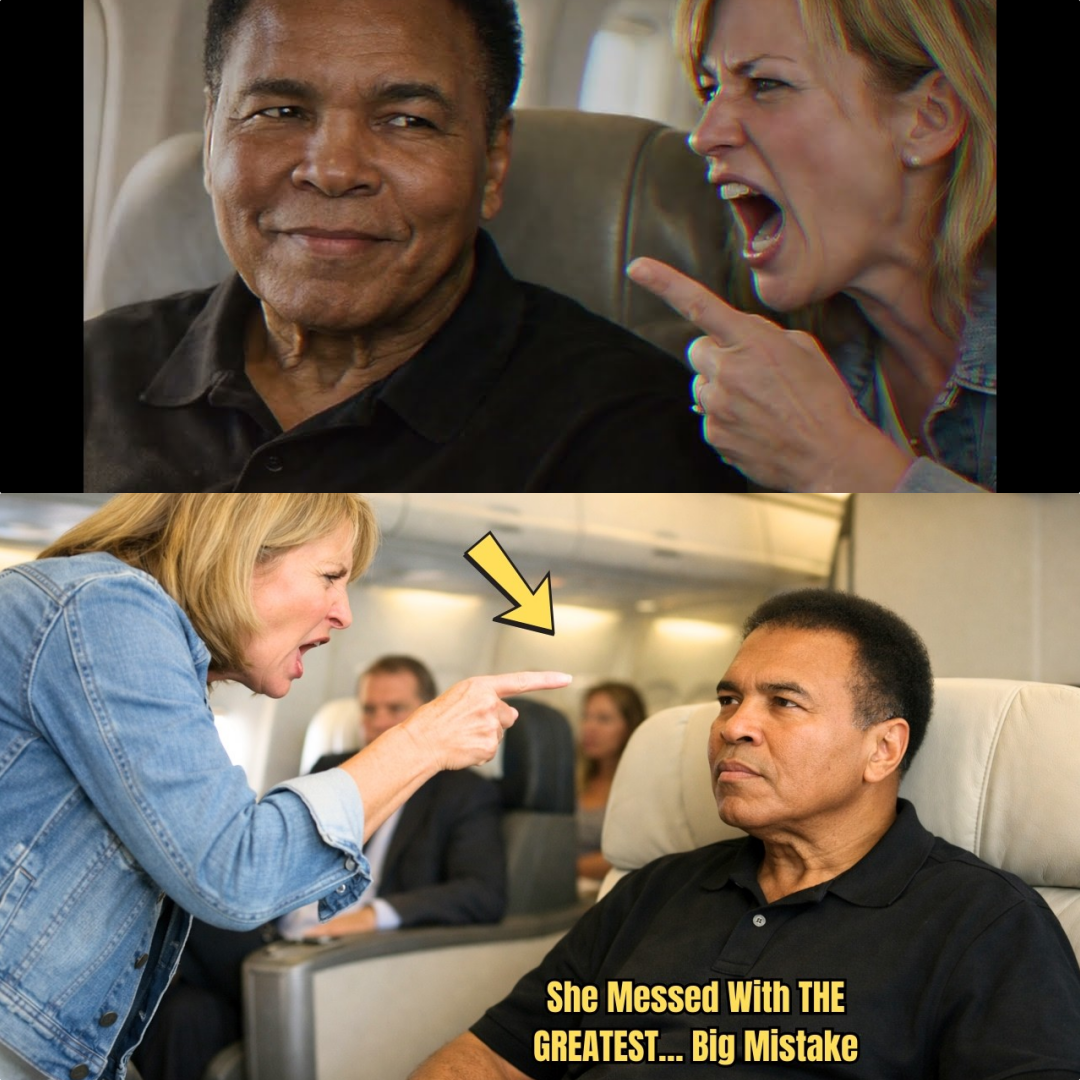 Karen Tried to Kick Muhammad Ali Out of First Class — What Happened Next Shocked Everyone. JJ
