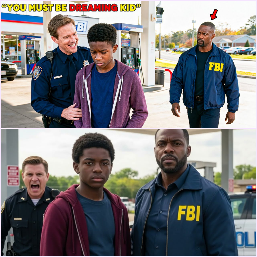 Cop Laughs at Black Teen for Saying His Dad’s Is FBI—Until He Walks Onto The Scene