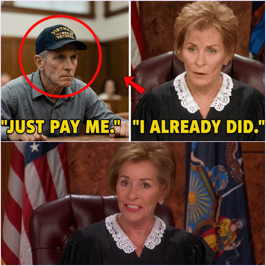 Millionaire Said “Sue Me” to a Homeless Veteran — Judge Judy Did Something Nobody Expected