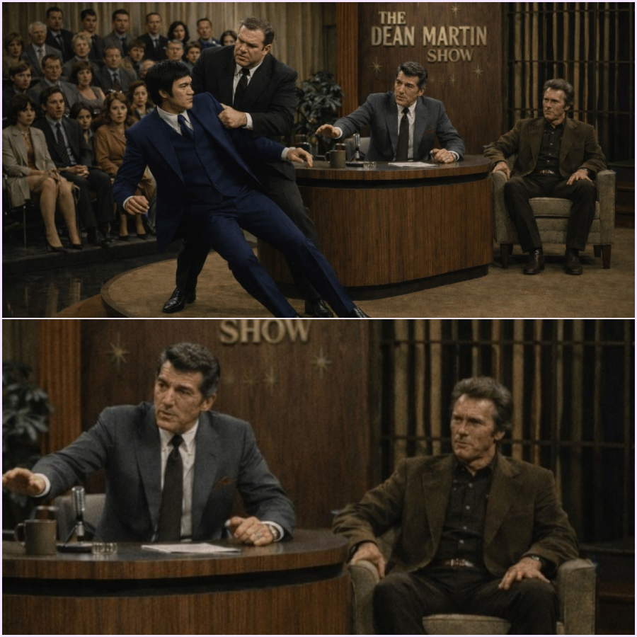 Clint Eastwood’s Bodyguard Grabbed Bruce Lee On Dean Martin Show — Clint Watched Him Get Destroyed