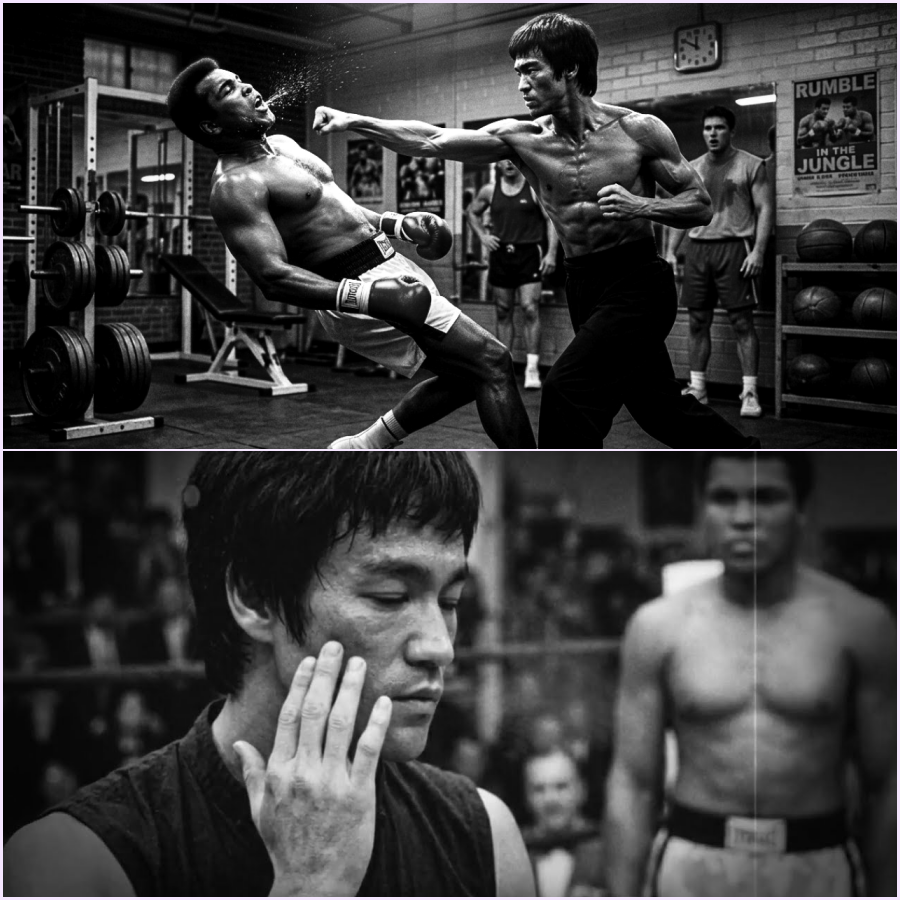 135lb Bruce Lee Took Muhammad Ali’s “One Punch” Challenge – The Result Shocked Everyone!