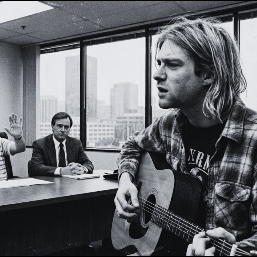 Kurt Cobain’s Audition Lasted Six Minutes Before “Not Commercial” — What Happened Next