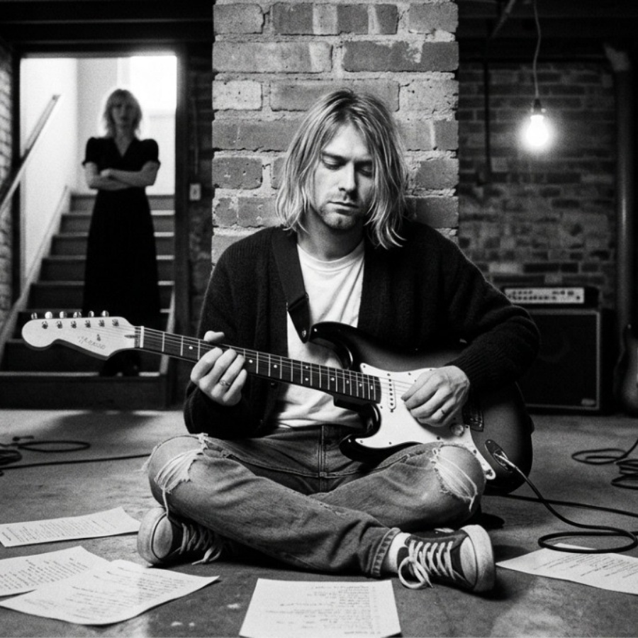 Courtney Found Kurt Writing a Song Called ‘Goodbye’ — She Had 10 Minutes to Change His Mind