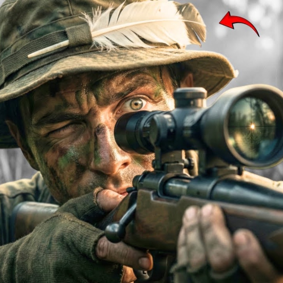They Laughed at His White Feather — Until He Became Vietnam’s Deadliest Sniper