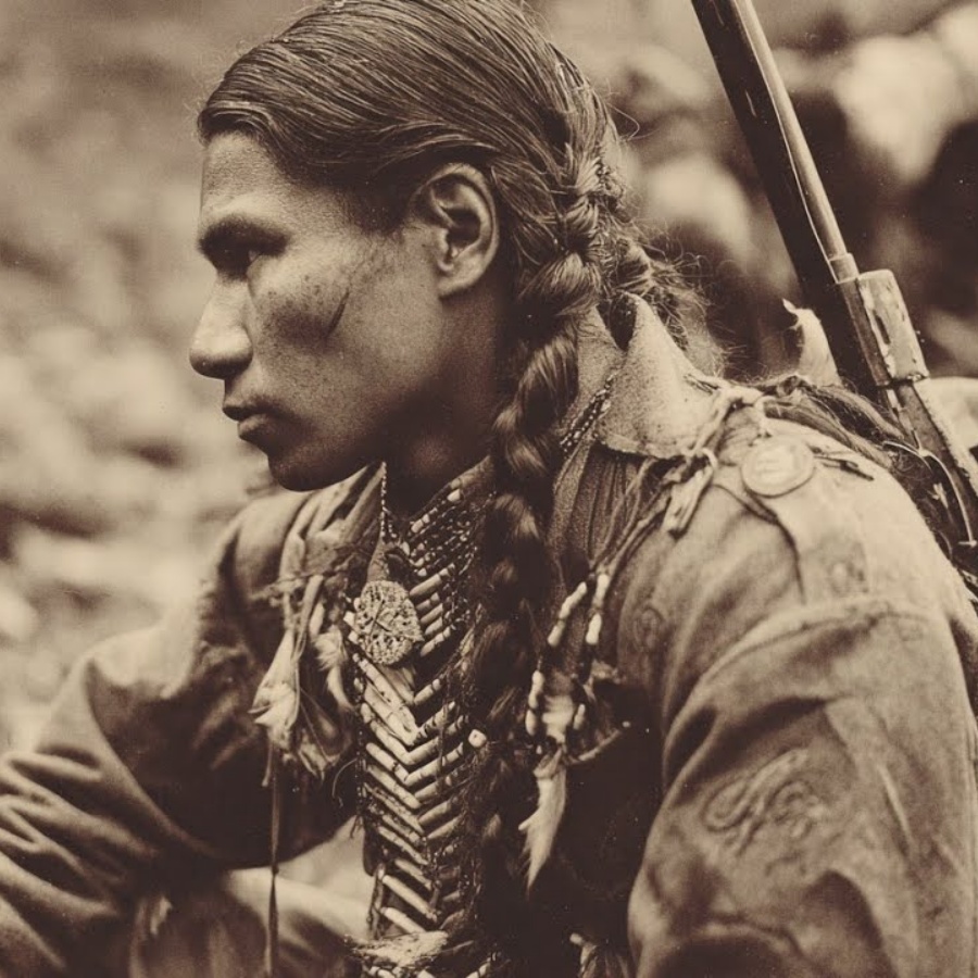 The Indigenous Sniper Who Heard Enemies Just by Pressing His Ear to the Ground