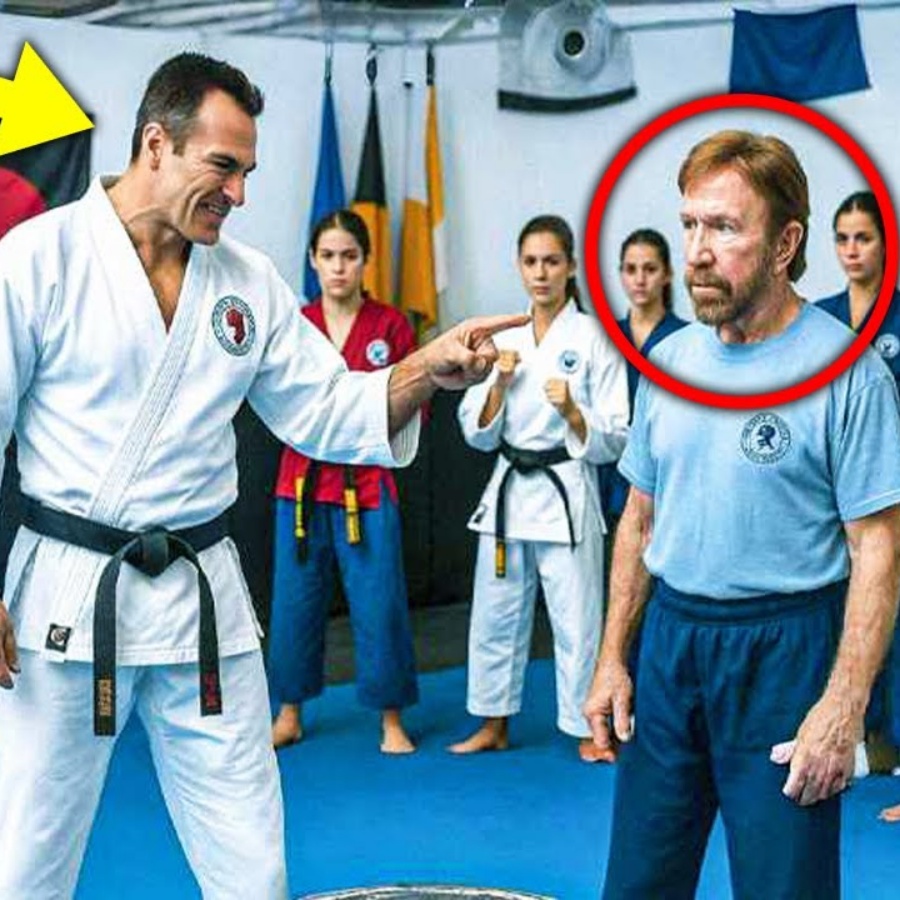 Black Belt Asked Chuck Norris To Spar “Just For Fun” – 2 Minutes Later He Regretted It A Lot