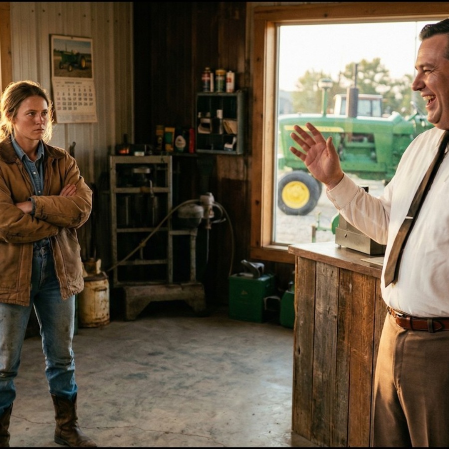The JD Dealer Said “Sell the Farm, Little Girl” — 20 Years Later, She Owned More Land Than Him