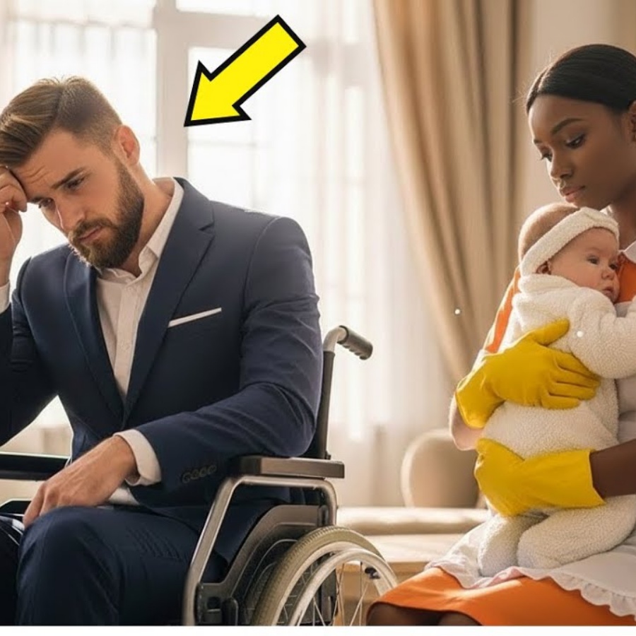 The Paralyzed Millionaire Lost Everything — Only the Maid Fought to Save His Baby
