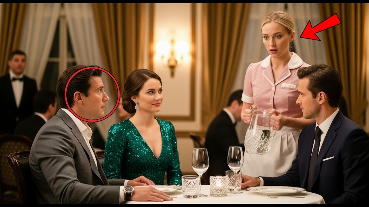 Billionaire Recognizes His Old School Friend Working as a Waitress