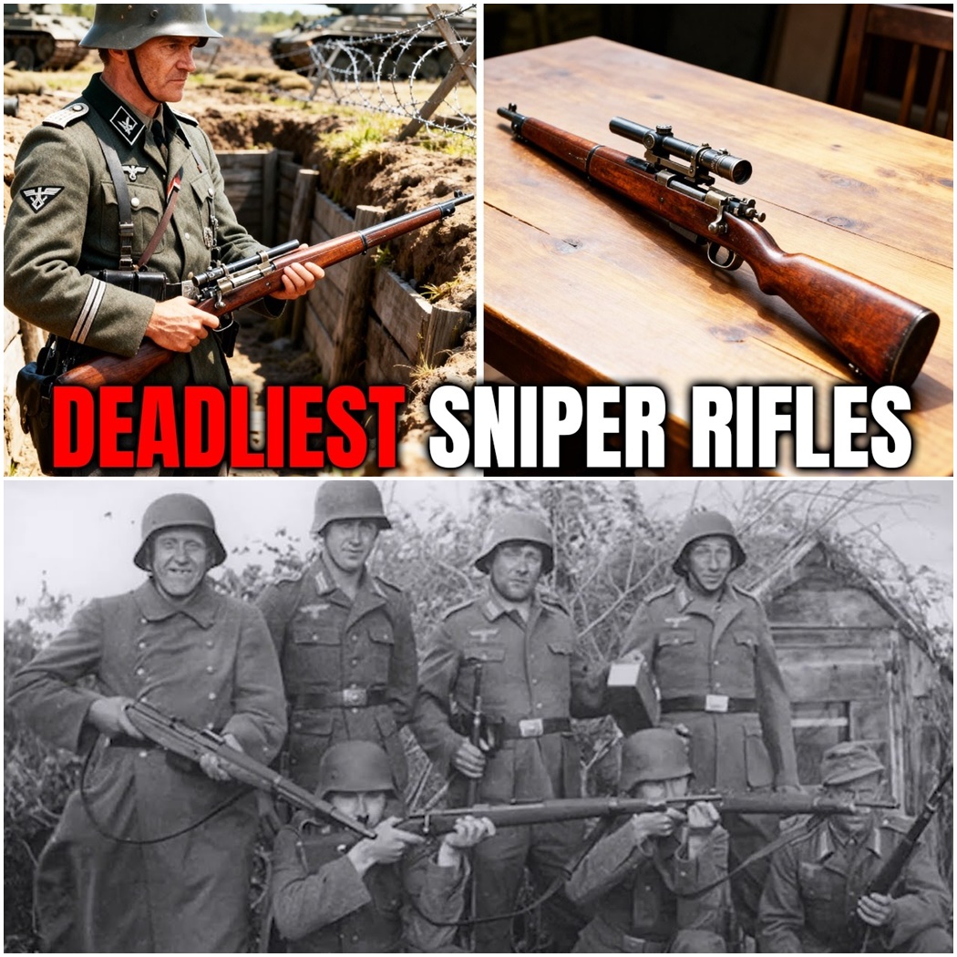 10 WW2 Sniper Rifles That Turned Soldiers Into Nightmares D