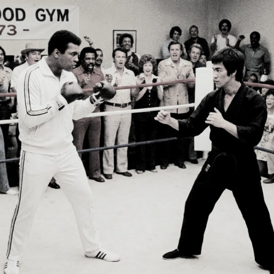 Muhammad Ali Told Bruce Lee ‘Hit Me’ — 3 Seconds Later He Couldn’t Breathe JJ