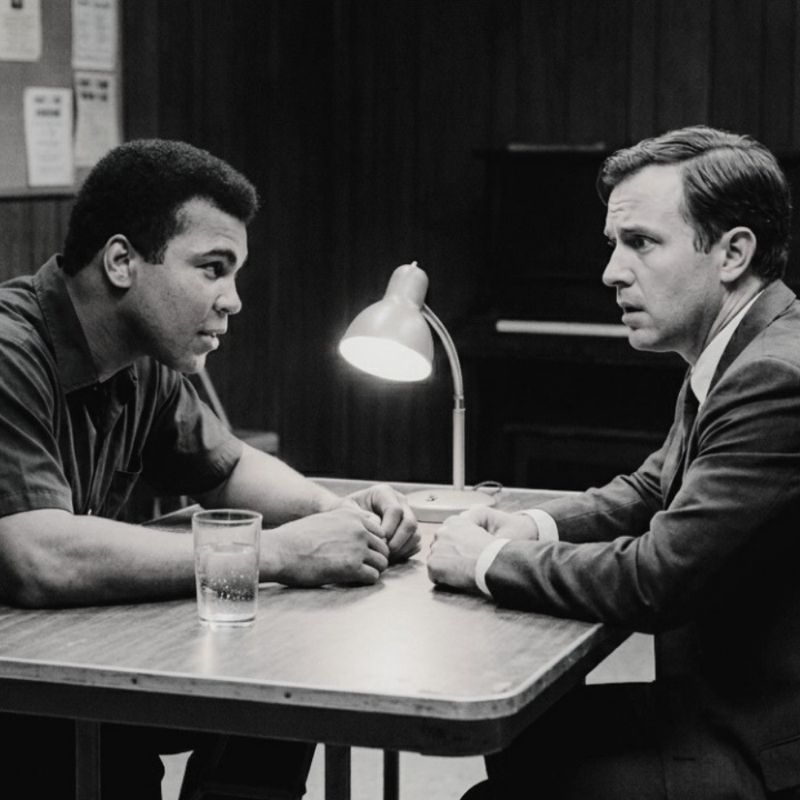 Muhammad Ali Sat Down With a KKK Member — What Happened in the Next Hour Nobody Expected JJ