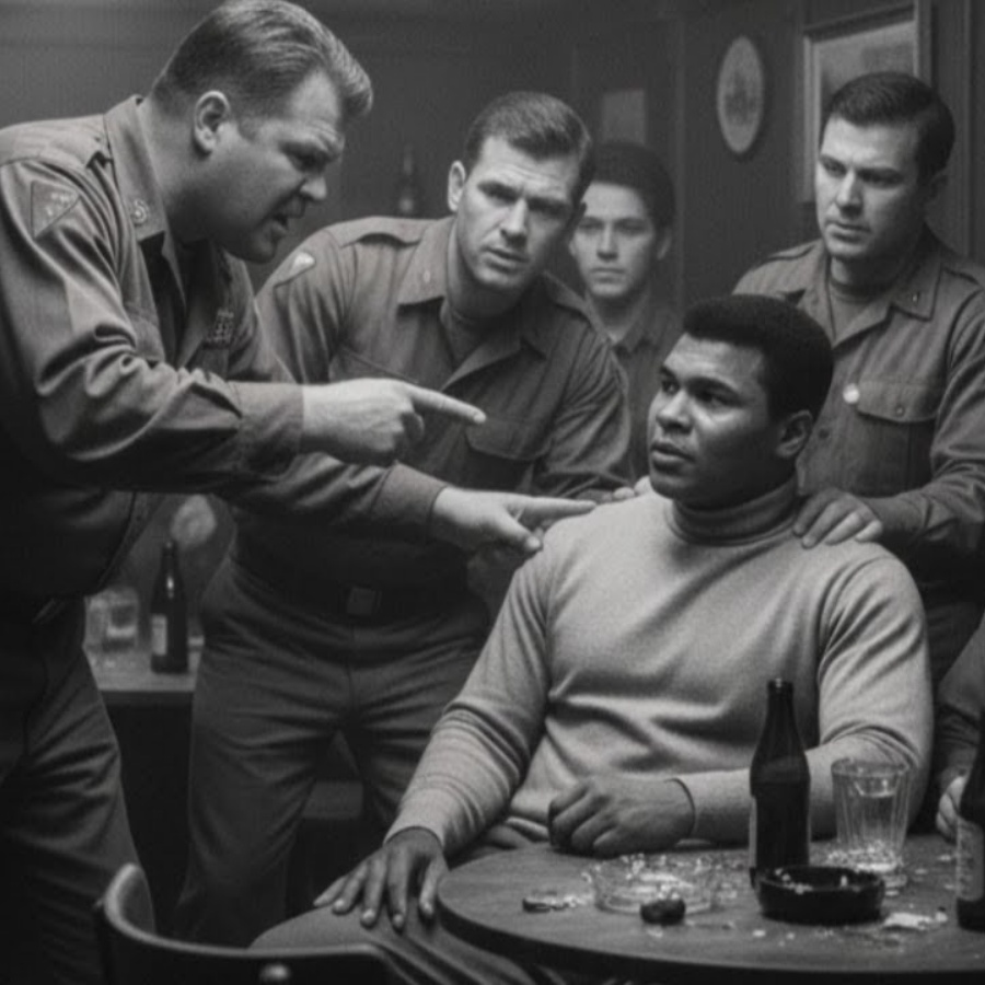 Drunk US Soldier Called Ali ‘Coward’ in German Bar 1975 — What Happened Next Sobered Him INSTANTLY JJ