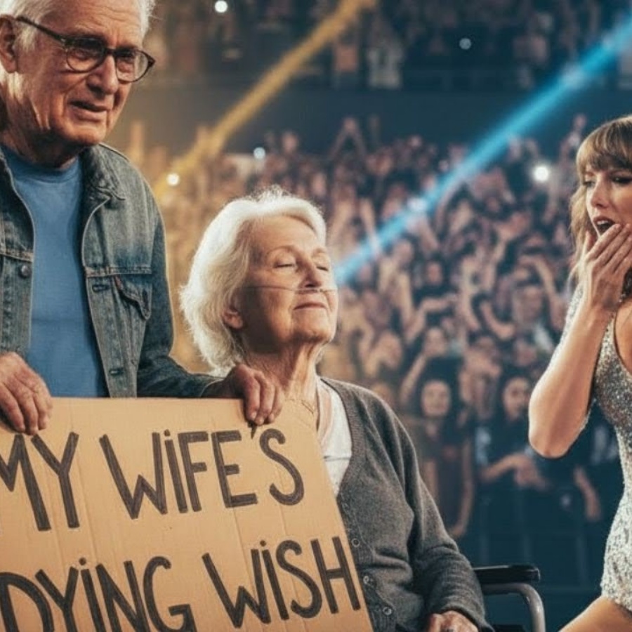 Taylor Swift STOPS concert after seeing elderly man – dying wife’s LAST WISH BRINGS 68,000 TO TEARS JJ