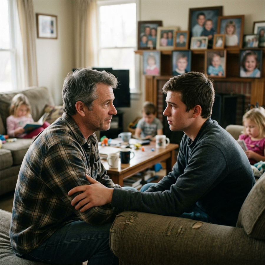 I Became a Guardian for My Late Fiancée’s 10 Kids – Years Later, My Eldest Looked at Me and Said, ‘Dad, I’m Finally Ready to Tell You What Really Happened to Mom’ JJ