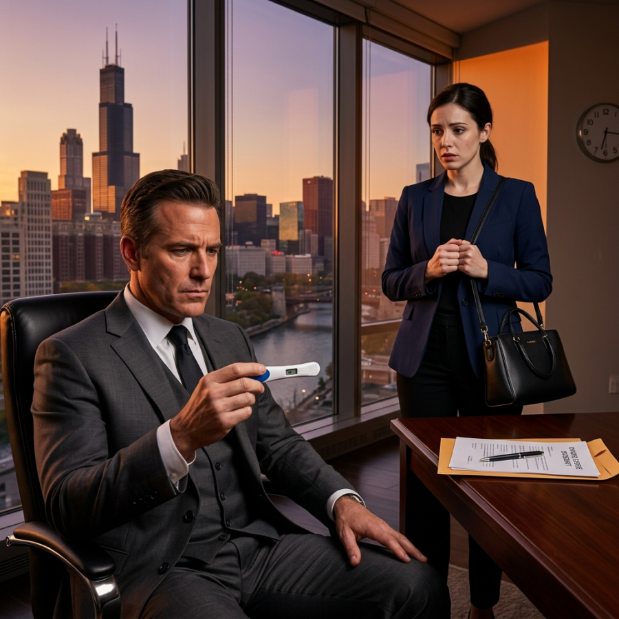I Signed My Divorce Papers at Noon and Hid the Positive Test in My Purse. By Sunset, the Most Feared Man in Chicago Was Holding It.