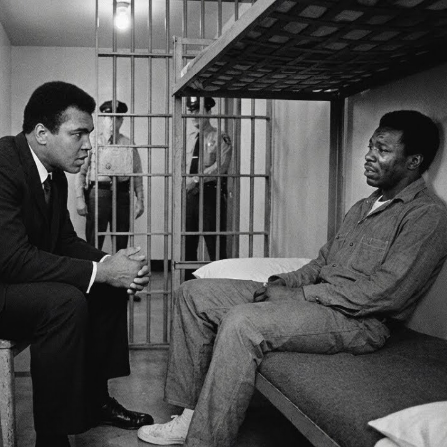 A Prisoner Told Ali You’re in a Cage Too, Champ— It Started a 20-Year Friendship Nobody Knew Existed JJ
