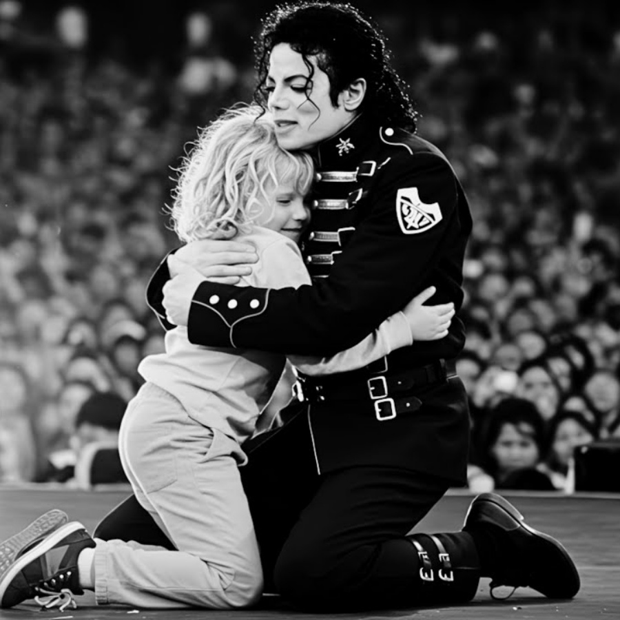 8-Year-Old Kid Rushed the Stage to Hug Michael Jackson—What Happened Next Will Shock You JJ