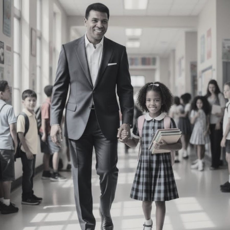 “Kids bullied Ali’s daughter saying he’s NOT your dad’ — what he did at her SCHOOL silenced EVERYONE JJ