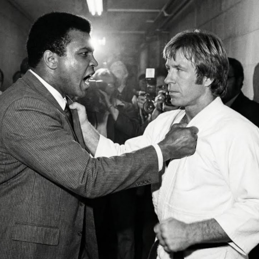 Muhammad Ali thought he could beat Chuck Norris. He was wrong! JJ