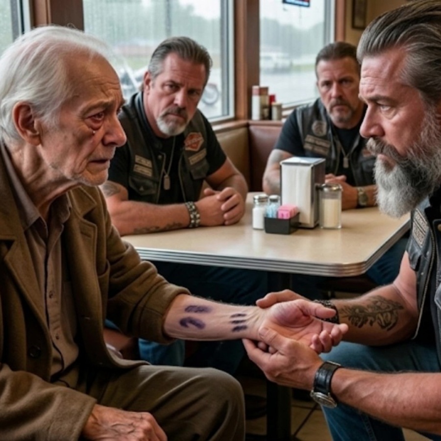 Disabled Old Man Asks Hells Angels Biker for Help — ‘My Caregiver Told Me to Stay Quiet’ JJ