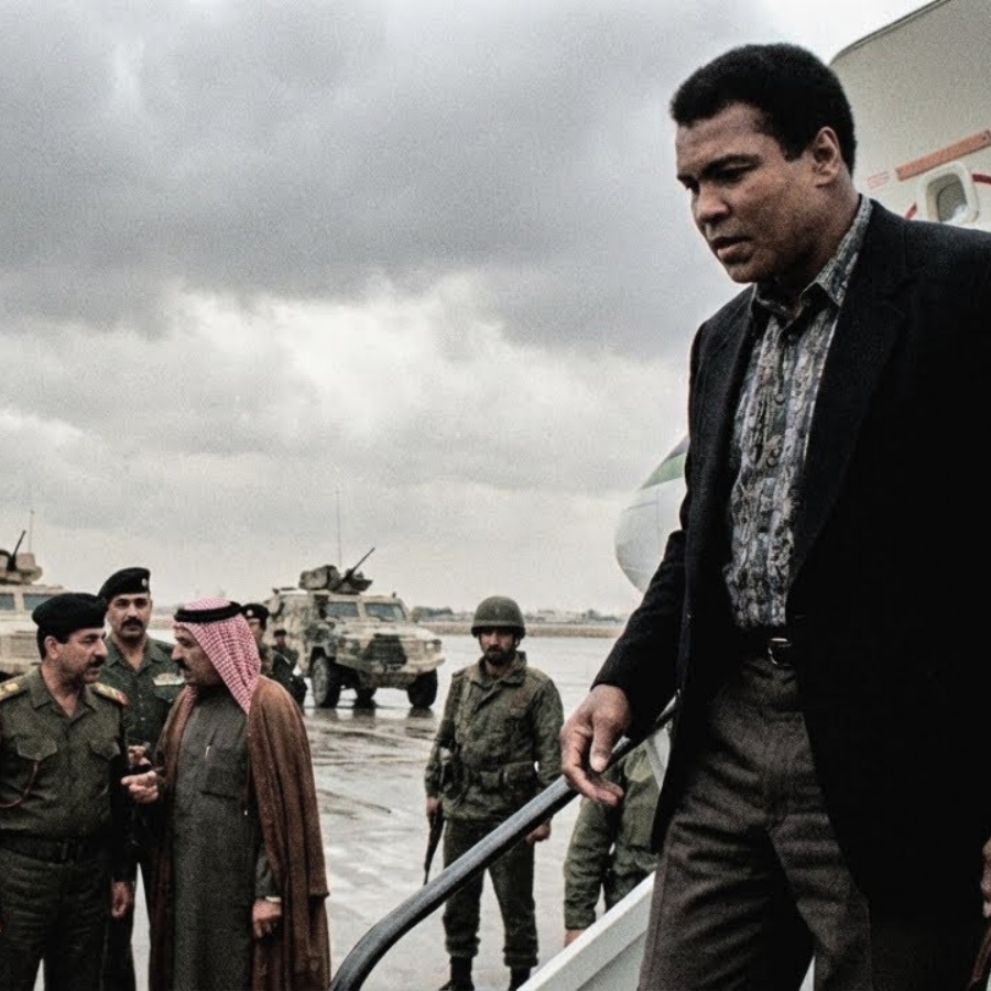 Muhammad Ali Walked Into Saddam Hussein’s Palace With Trembling Hands—What Happend SHOCKED the World JJ