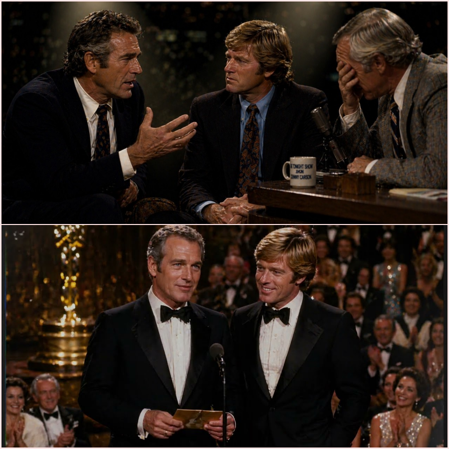 Robert Redford Said It Was Luck. Paul Newman Went On Johnny Carson Tonight Show To Prove Him Wrong. HT
