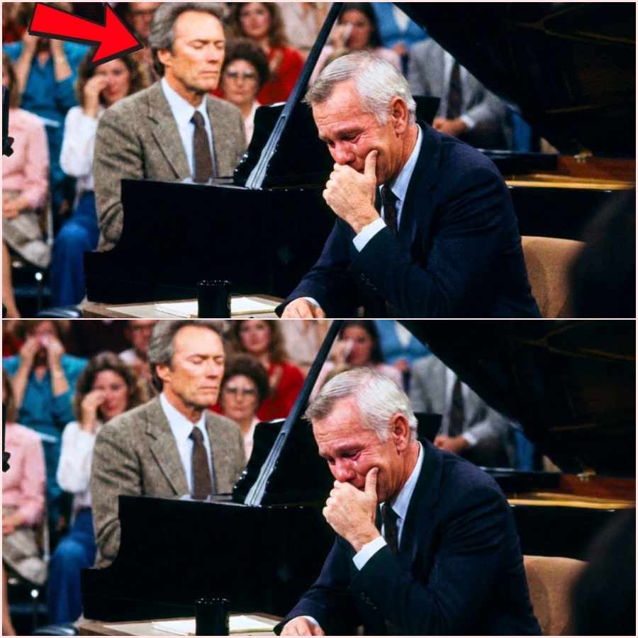Johnny Carson told Clint Eastwood to play piano as a JOKE — minutes later, Carson was CRYING ht