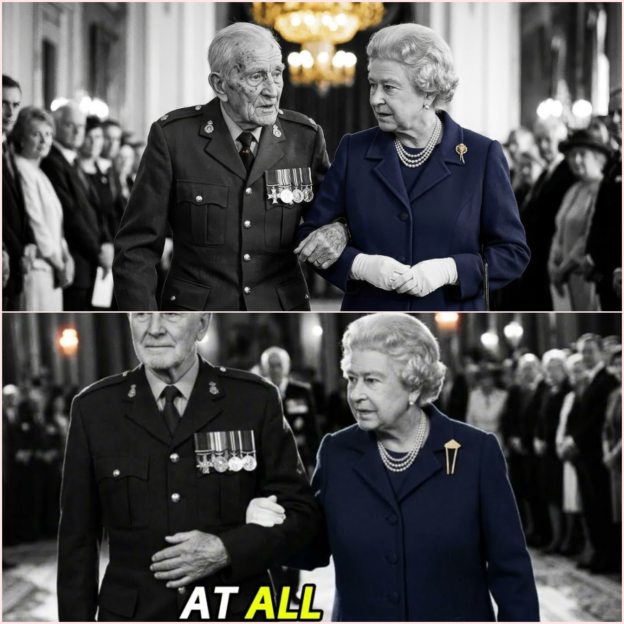 91-Year-Old Veteran Couldn’t See — What Elizabeth Did Live on BBC SHOCKED Buckingham Palace – HT