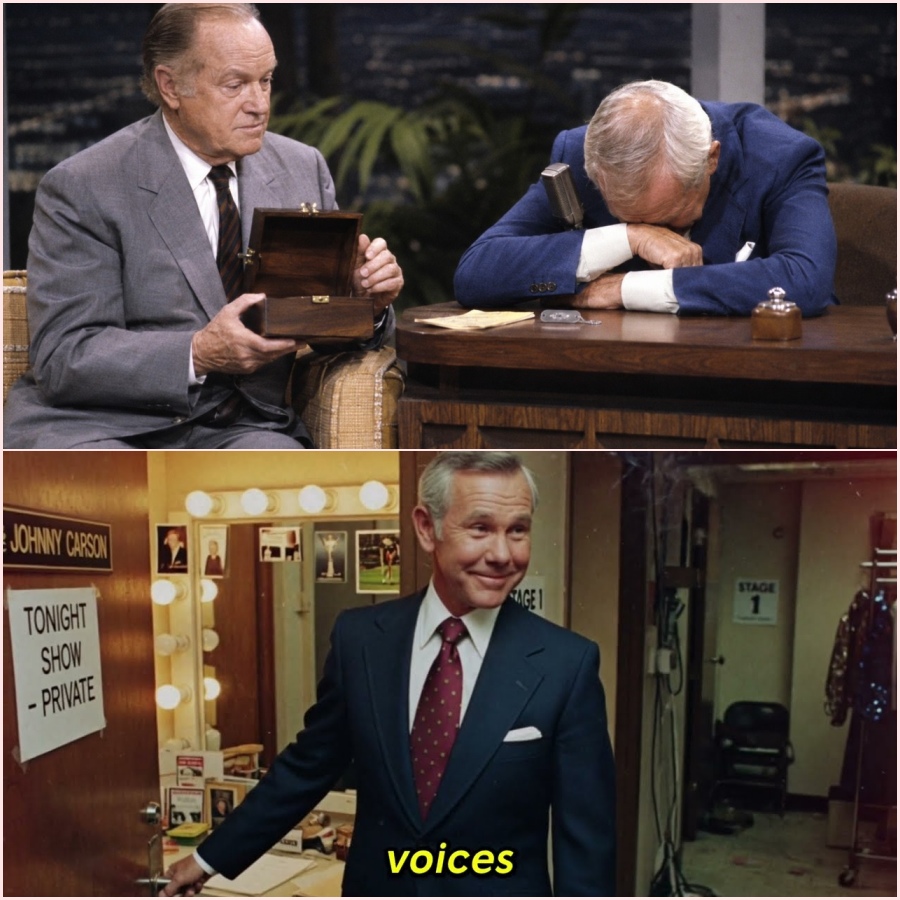 Bob Hope Handed Johnny Carson a SEALED BOX — 7 MINUTES LATER Johnny COULDN’T Stop Crying – HT