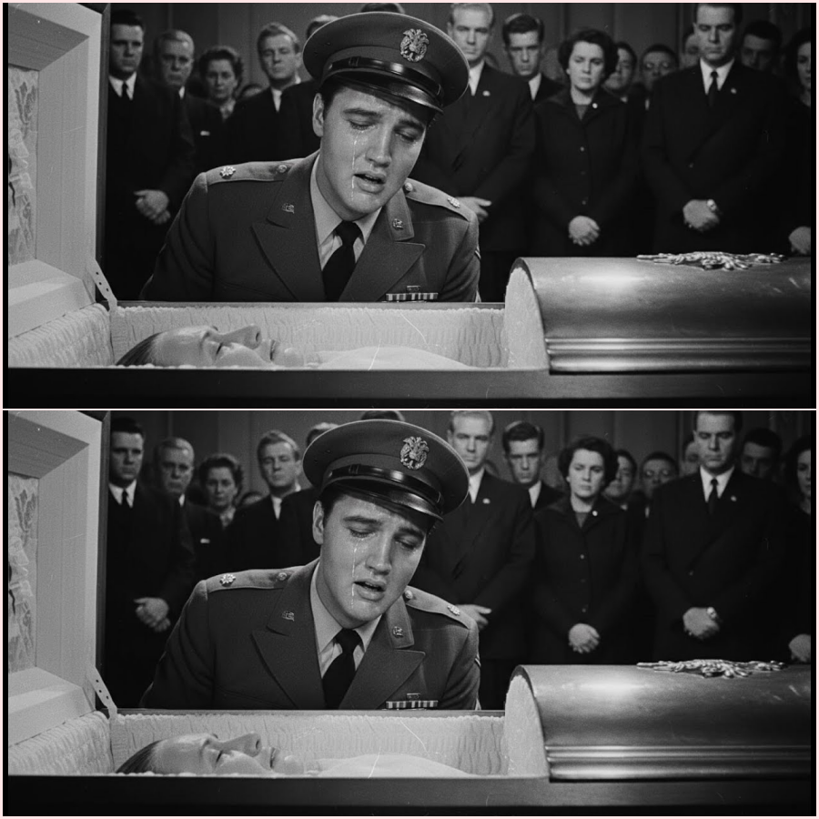 Elvis Threw Himself Over His Mother’s Coffin and Screamed Words That BROKE Everyone’s Hearts (1958) HT