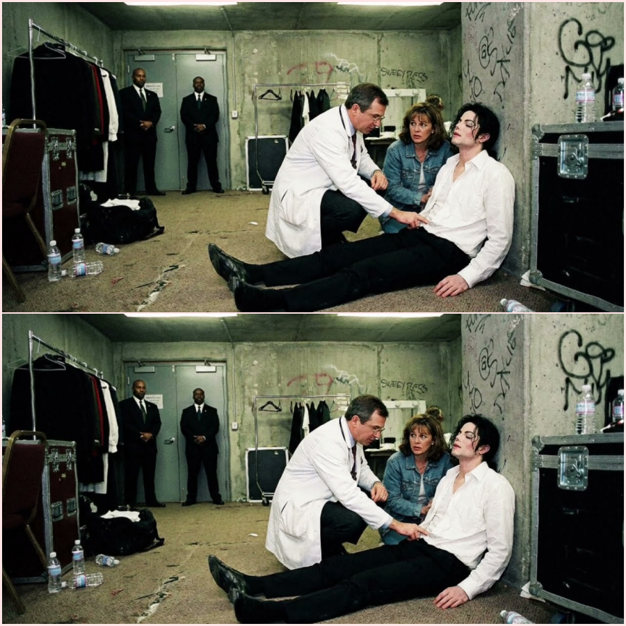 Michael Jackson collapsed 40 minutes before showtime — what he did next left 50,000 in tears ht