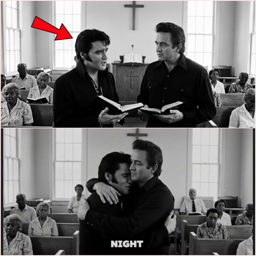 Elvis and Johnny Cash Sang GOSPEL Together in a Small Church — The World Was NEVER Meant to Know – HT