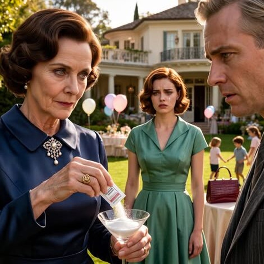 I saw my mother-in-law pour poison into my drink at my daughter’s birthday party. But the one who went down was her own daughter… and I knew the game was already lost for them before it even began. D