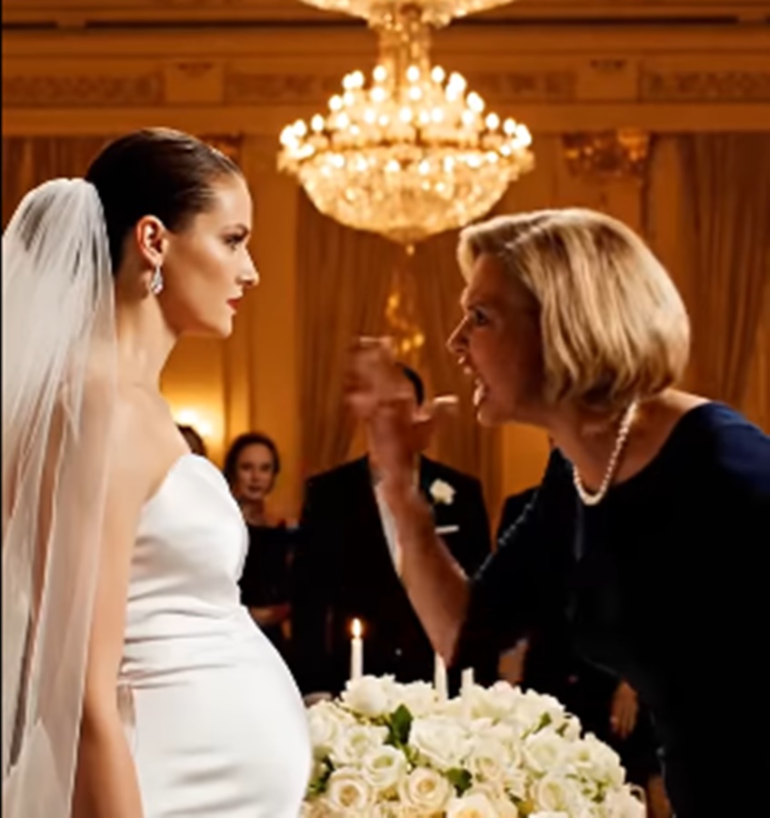 My Elite Mother-In-Law Publicly Humiliated Me At My Wedding, Saying, “How Dare You Sit Here Without Asking Me First?” She Then Pushed My Husband To Leave Me During One Of The Hardest Moments Of My Life, And The Next Day, After He Saw What Was Being Reported On TV, HE CALLED ME IN A PANIC… D