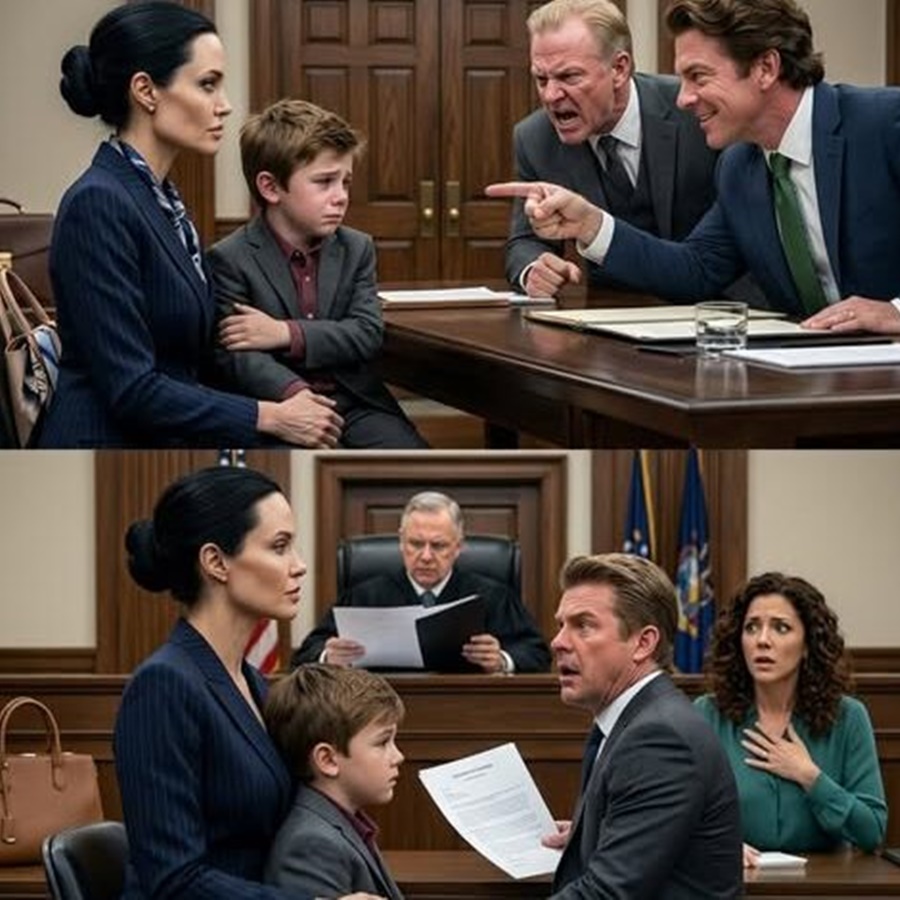 “Take your brat and go to hell,” my husband hissed at my 7-year-old during our 10 AM divorce hearing. “The ruling is finalized. He gets everything,” his lawyer smirked. D