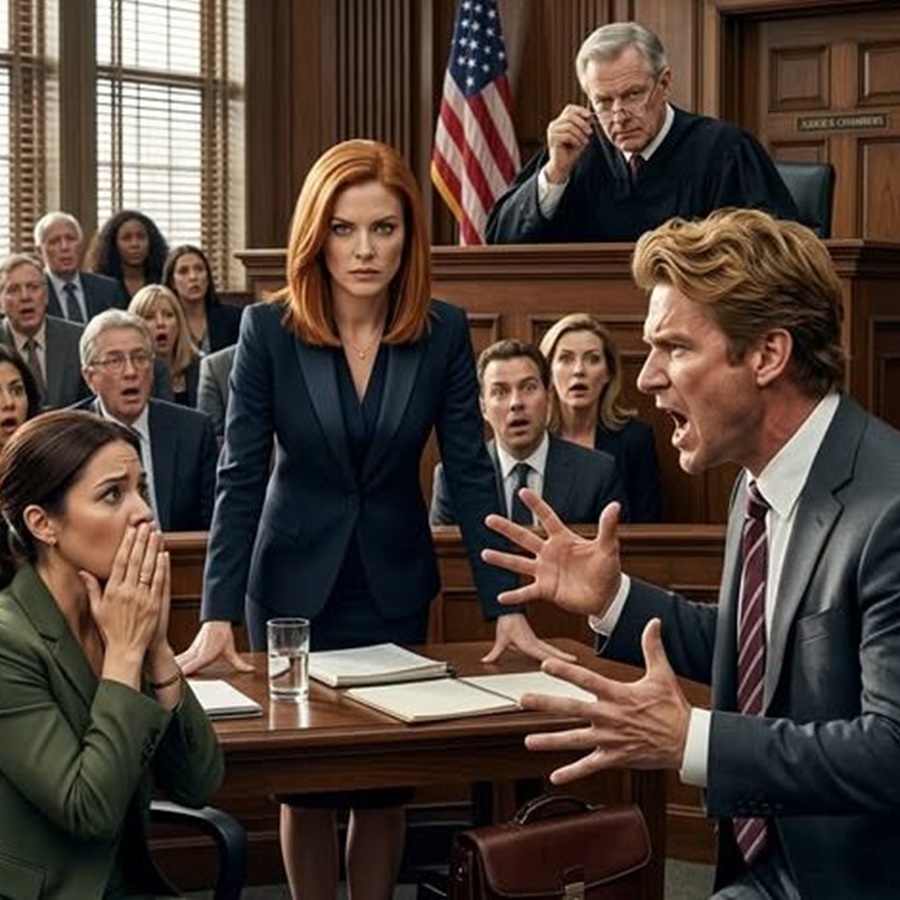 In Court, My Brother-In-Law Swore I Had Lost My Mind, Until The Judge Removed His Glasses And… D